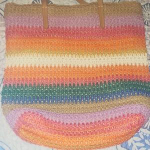 Colorful vacation purse